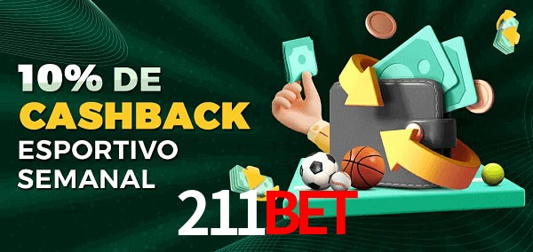 10% de bônus de cashback na 211bet