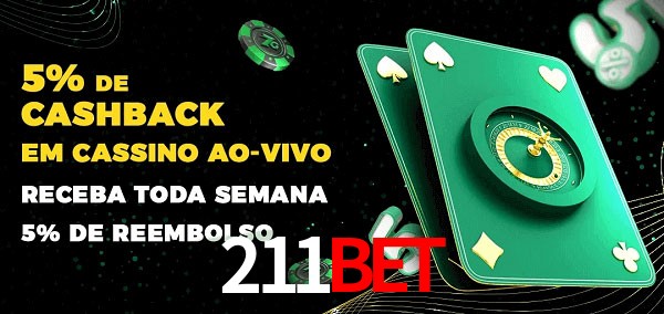 Promoções do cassino ao Vivo 211bet